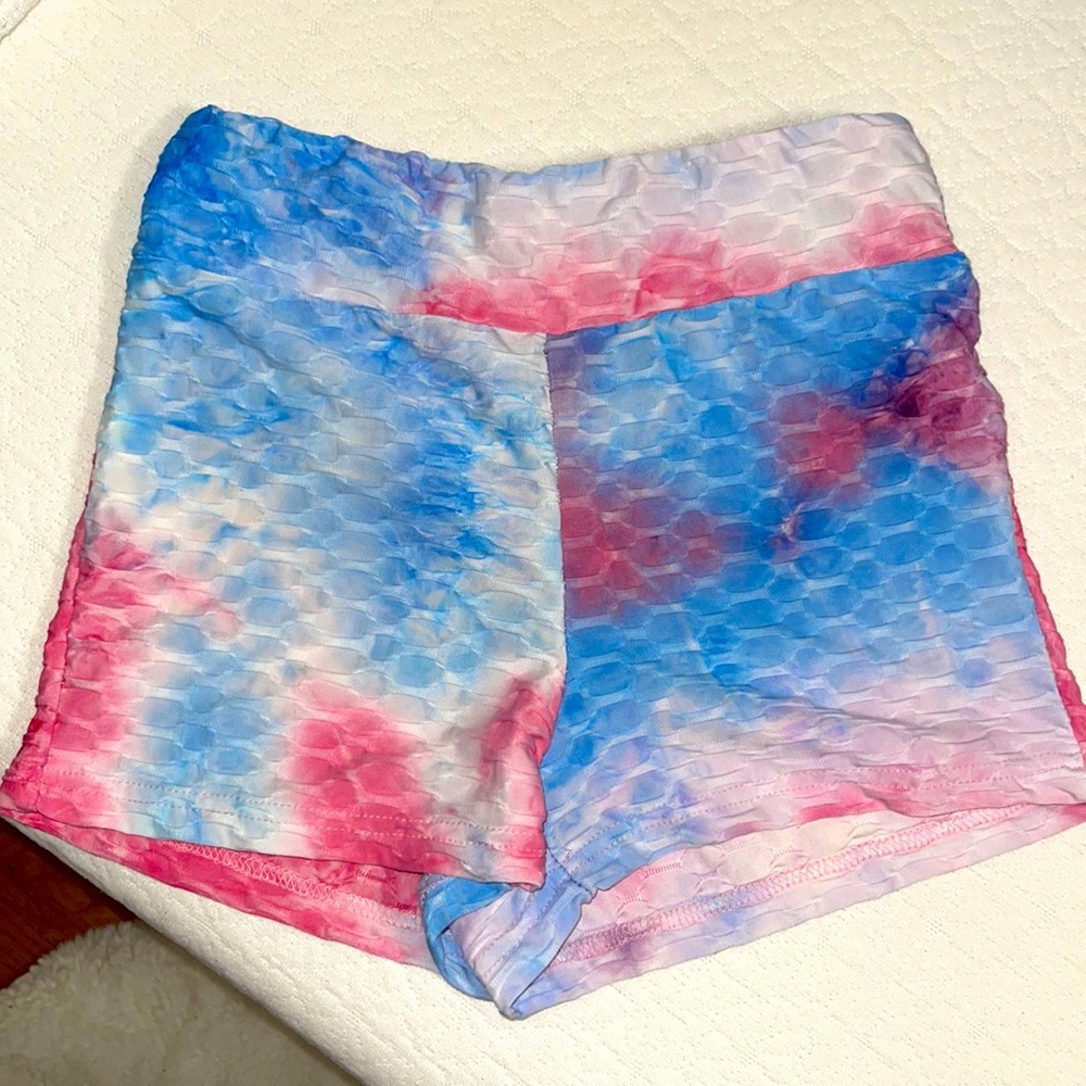 workout shorts multicolor